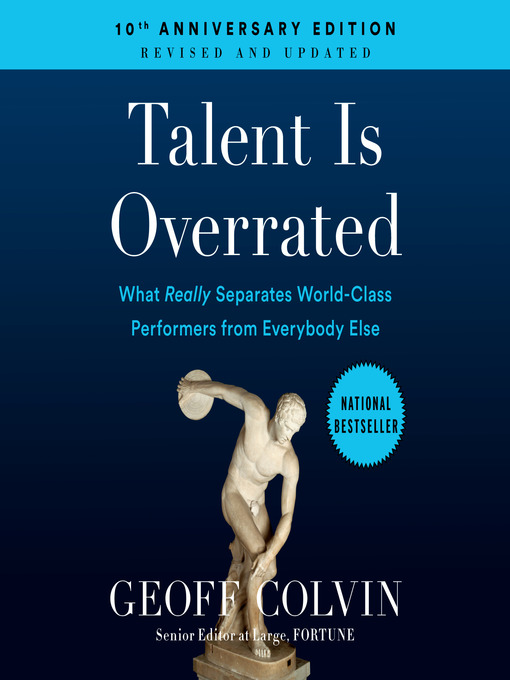 Title details for Talent is Overrated by Geoff Colvin - Wait list